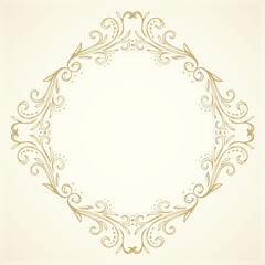 Vignette. Vector drawing