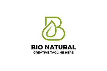 Bio Natural Organic Herbal Business Logo