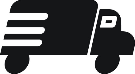 Truck with black fil colour