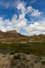 Around the Fossil Exhibit Area, Badlands National Park, South Dakota