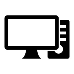  Vector Computer Glyph Icon Design