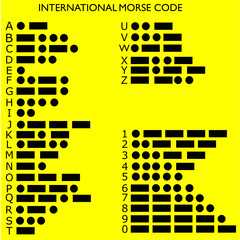MORSE code is a code used to communicate by ships in the past