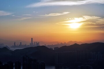 sundown in HONG KONG
