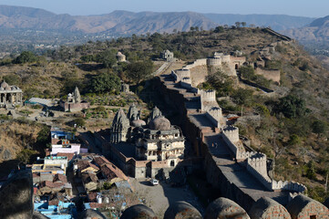 Kumbhalgarh Fort in Udaipur, Rajasthan, India has the length of 36 kilometers. It has the second...