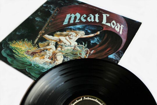 Dead Ringer is a studio album by hard rock band Meat Loaf. Michael Lee Aday better known as Meat Loaf, is an American singer and actor. Album cover in Miami, Fl on October 30, 2021. 