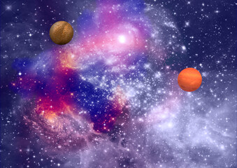 far-out planets in a space