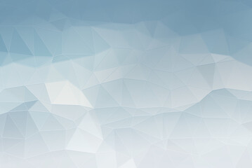 Obraz premium Blue tone mosaics in beige soft light background. Geometrical abstract background. 