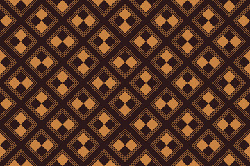 African Print Fabric. Vector Seamless Tribal Pattern. Traditional Ethnic Hand Drawn Ornament for your Design Cloth, Carpet, Rug, Wrap