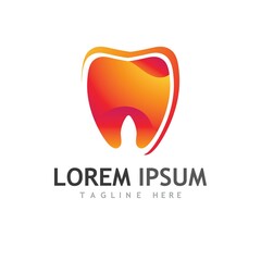 Dental logo Template vector illustration