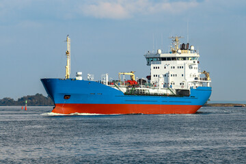 Chemical Tanker in the Baltic sea