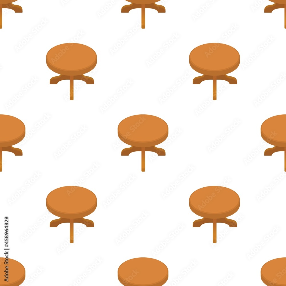 Aufkleber round table pattern seamless background texture repeat wallpaper geometric vector