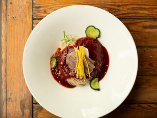 Pyeongyang-style Spicy Buckwheat Noodles