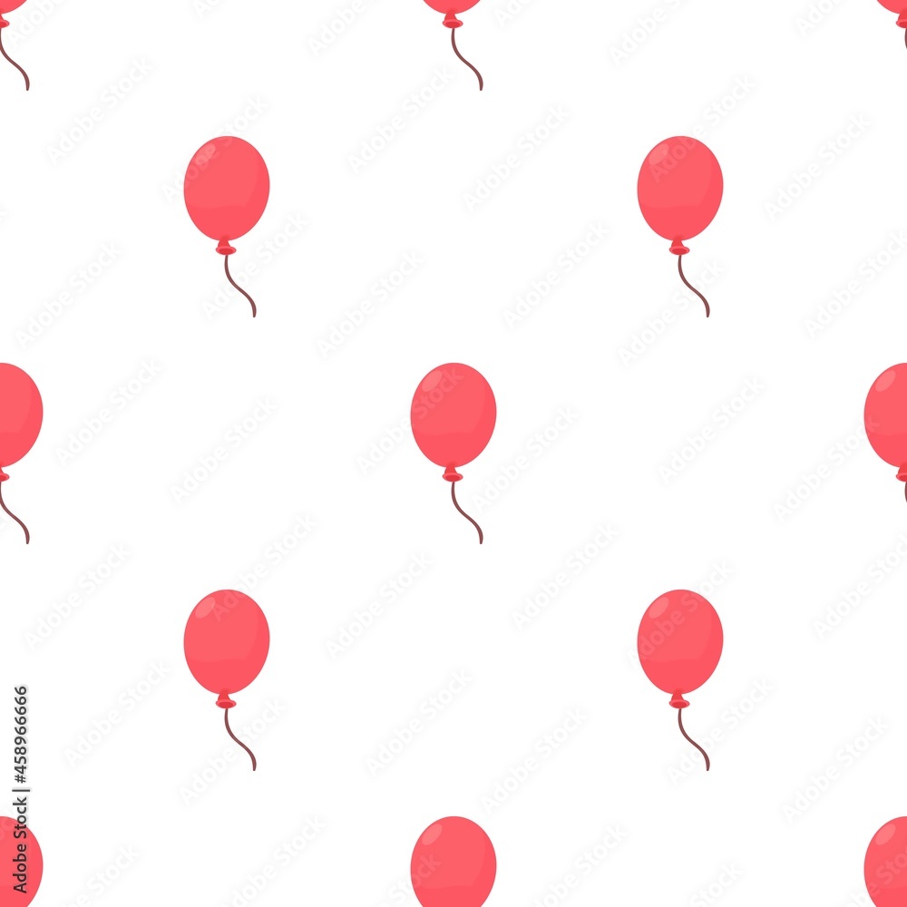 Poster balloon pattern seamless background texture repeat wallpaper geometric vector