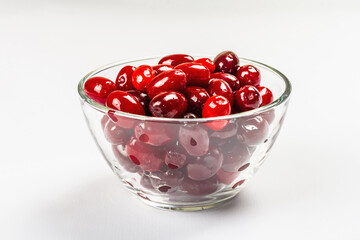 Dogwood berry isolated on a white background