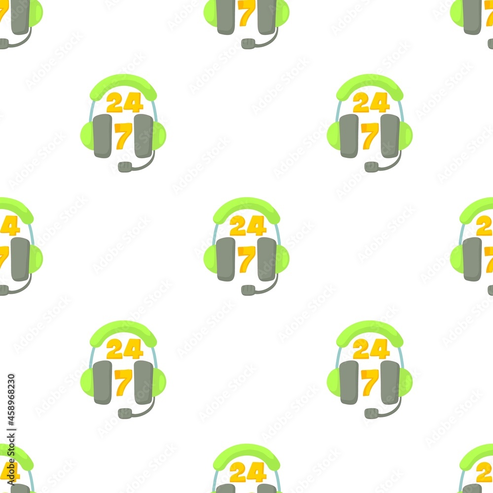 Aufkleber support 24 hours pattern seamless background texture repeat wallpaper geometric vector