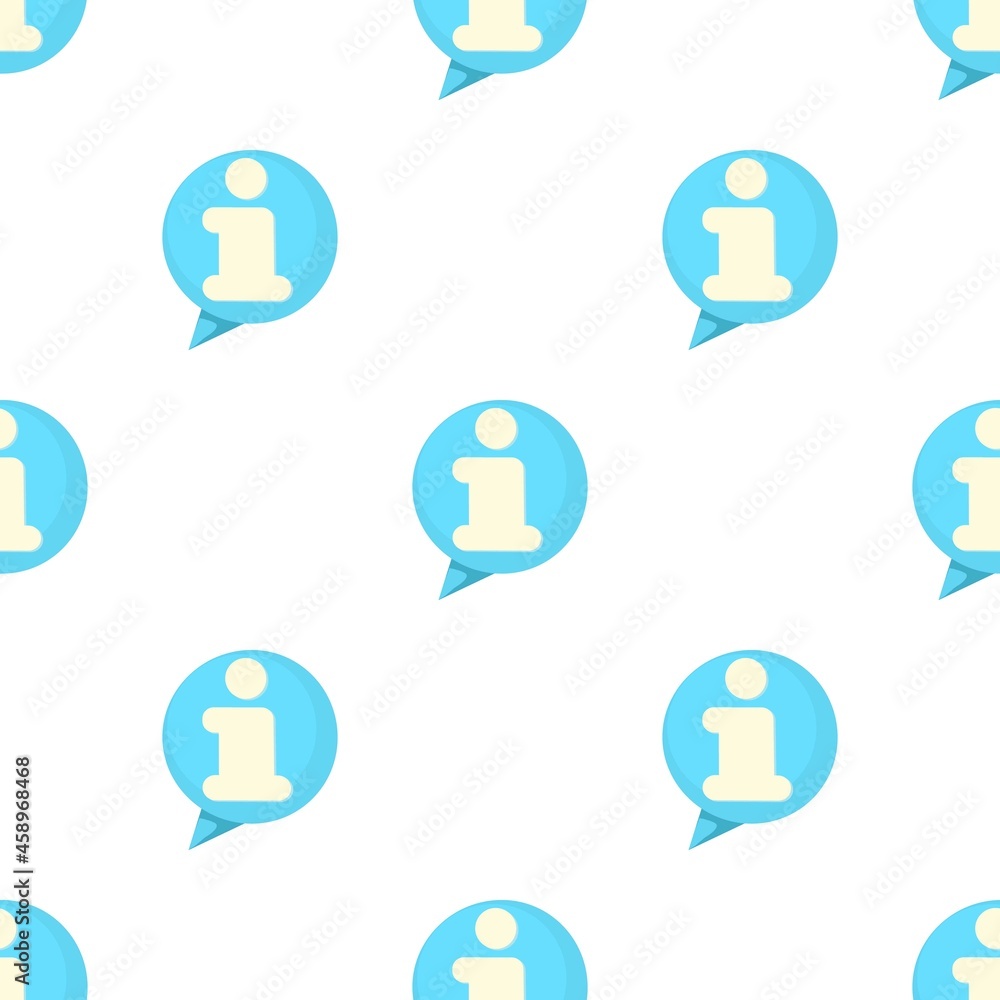 Poster information speach buble pattern seamless background texture repeat wallpaper geometric vector