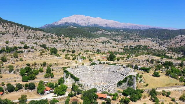 Selge was an important city in ancient Pisidia and later in Pamphylia, on the southern slope of Mount Taurus, modern Antalya Province, Turkey, at the part where the river Eurymedon.