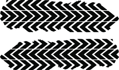 Monochrome texture composed of irregular graphic elements. Distressed uneven grunge background. Abstract vector illustration. Overlay for interesting effect and depth. Isolated on white background.