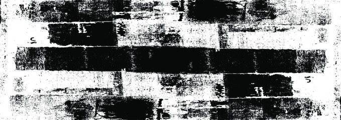 Vector brush sroke texture. Distressed uneven grunge background. Abstract distressed vector illustration. Overlay over any design to create interesting effect and depth. Black isolated on white. EPS10