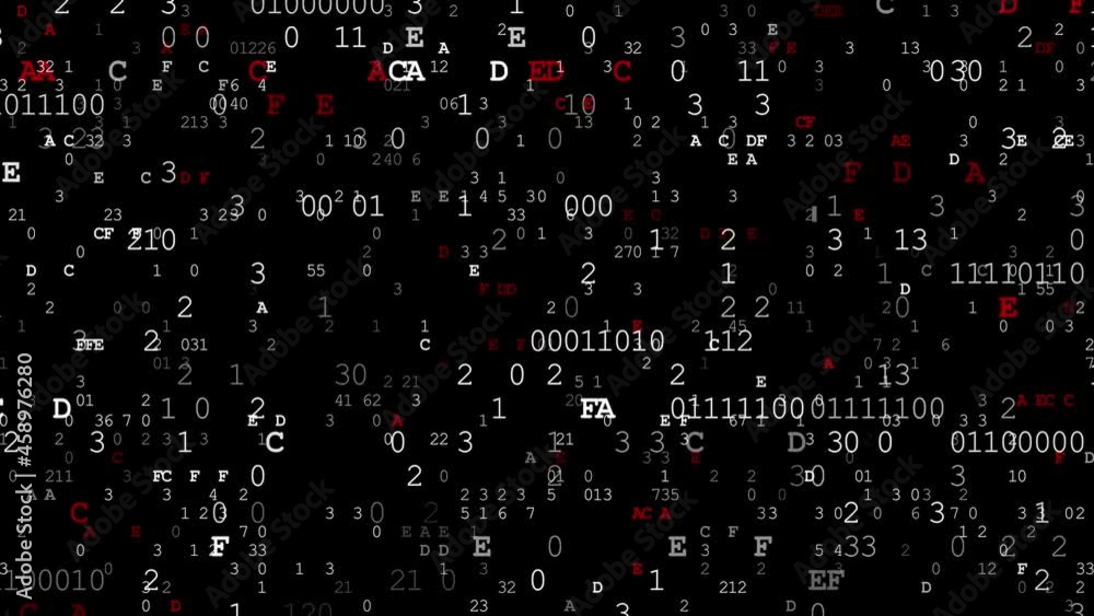Poster running encrypted data