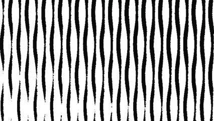 Monochrome texture composed of irregular graphic elements. Distressed uneven grunge background. Abstract vector illustration. Overlay for interesting effect and depth. Isolated on white background.