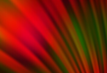 Dark Green, Red vector modern elegant background.