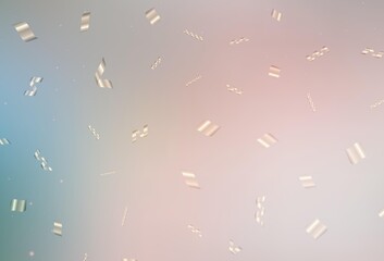 Light Pink, Green vector background in Xmas style.