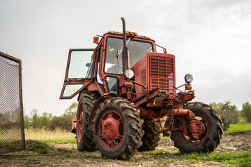 Old tractor