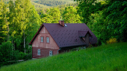 Chatka w górach - Karkonoszach