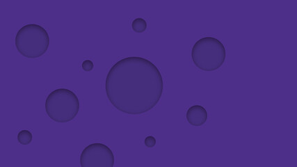 Abstract purple background with circles.