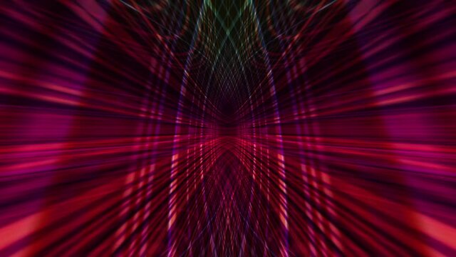 Abstract Cyberspace Animation Background, Loop, 4k

