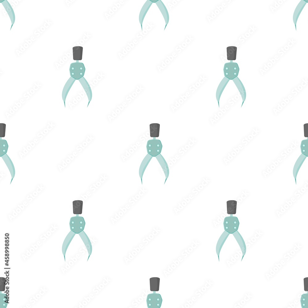 Poster compass tool pattern seamless background texture repeat wallpaper geometric vector