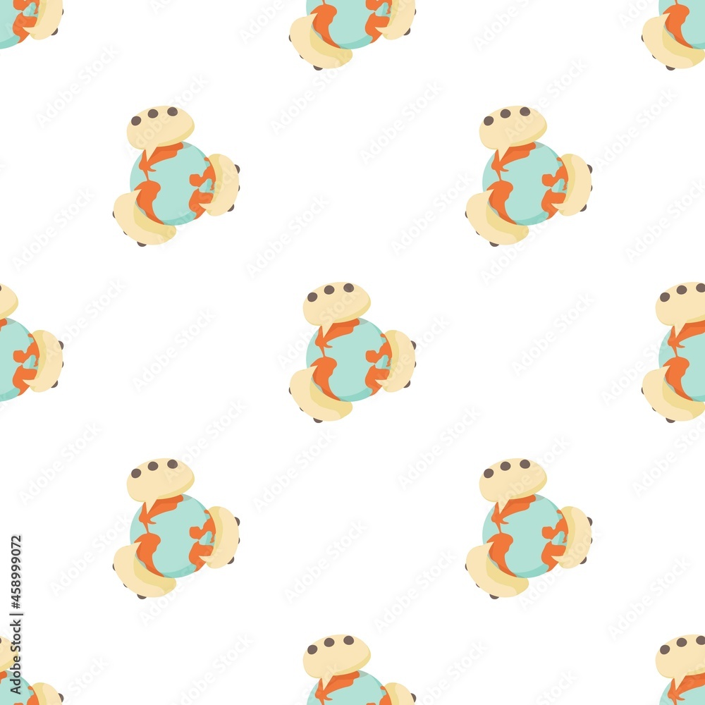 Aufkleber global communication pattern seamless background texture repeat wallpaper geometric vector