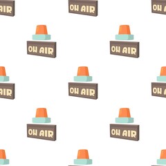 On air sign pattern seamless background texture repeat wallpaper geometric vector