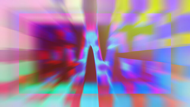 Abstract iridescent burst background image. © jdwfoto
