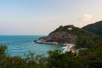 view of the coast of the sea