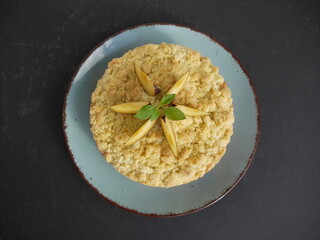 Herbstlicher Streuselkuchen