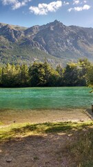 lake in the mountains