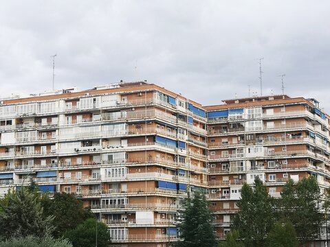 buildings in Mostoles south Madrid district