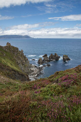 Fototapeta na wymiar Loiba cliffs in Galicia