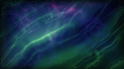 Space Flight Into A Star Field In Galaxy Clouds And Lightning Ne