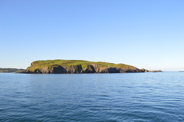 Fototapeta na wymiar Atlantic Ocean. West Cork. Ireland. Rocks. Cliffs. 