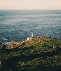 lighthouse on the coast
