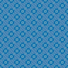 Abstract ornament pattern with pixel art details. This repeating texture can be used as a background or a graphical design element by itself.  