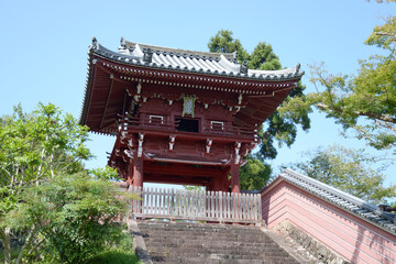 Obraz premium 当麻寺 奥院 楼門 奈良県葛城市