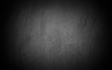 Old wall texture cement dark black gray  background abstract grey color design are light with white gradient background.