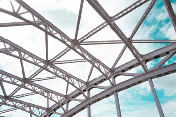 Sky seen from the bridge