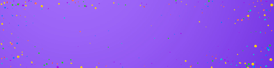 Festive classic confetti. Celebration stars. Brigh