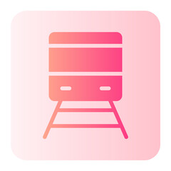 train gradient icon