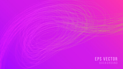 Pink abstract line waves background with gradient wavy lines style. can use for poster, business banner, flyer, advertisement, brochure, catalog, web, site, website, presentation, book cover, leaflet